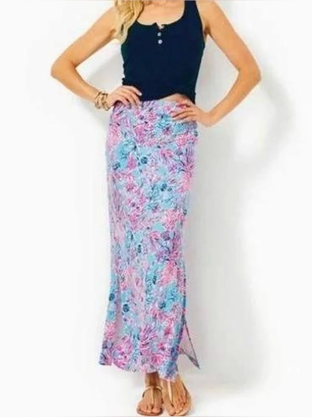 Lilly Pulitzer Adea Maxi Skirt